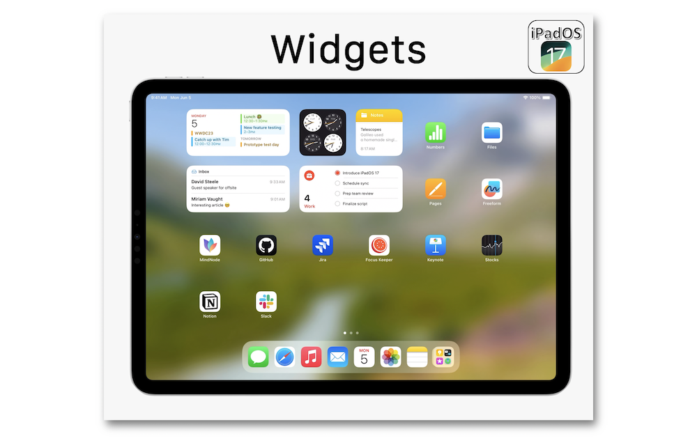widgets