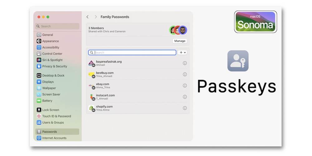 passkeys