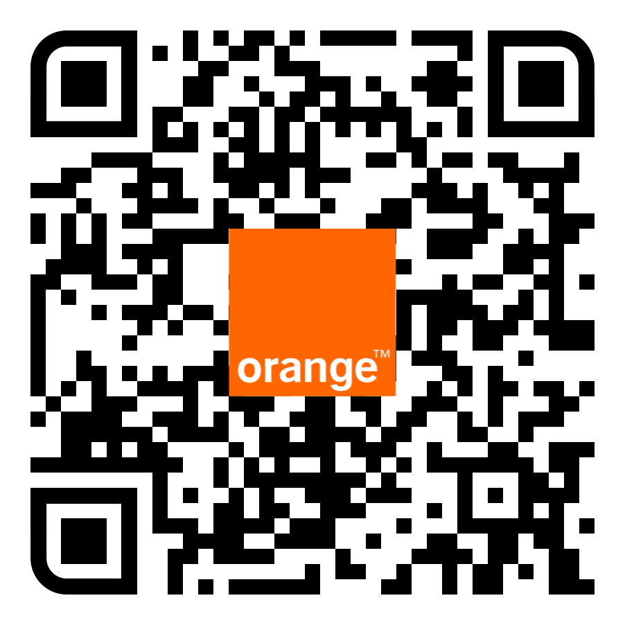 orange qr code